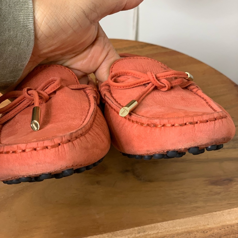 Tod’s Gommino Suede Loafers red Size 34 - Picture 7 of 11
